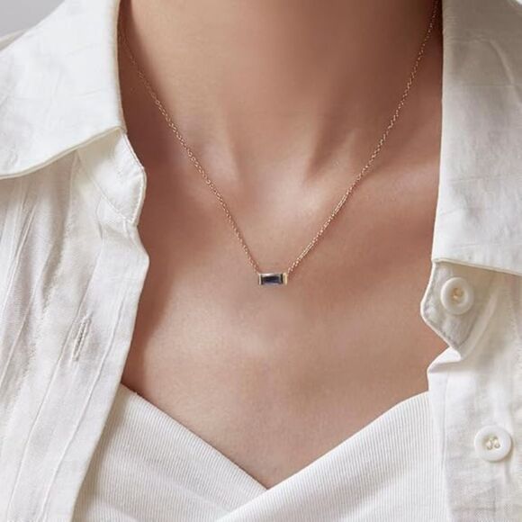 Joxevyia Birthstone Necklace - September (4699)‎ - Picture 6 of 6